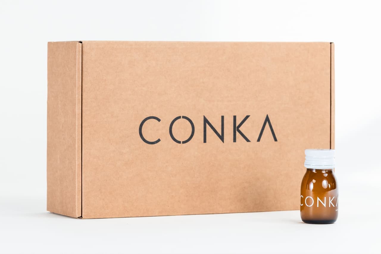 CONKA Clear bottle