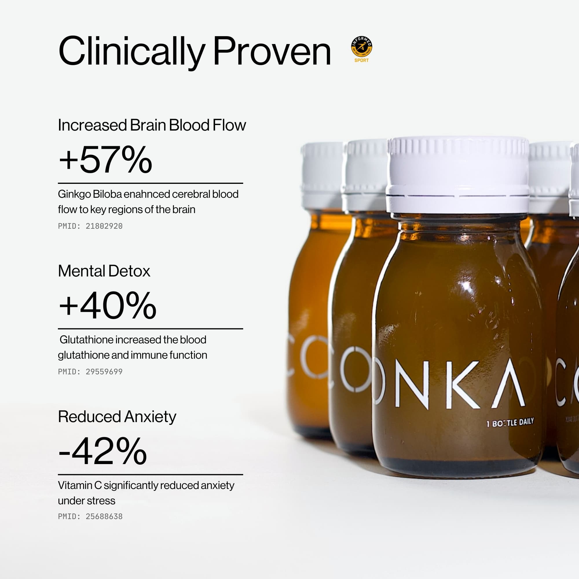 CONKA Clear bottle - view 3