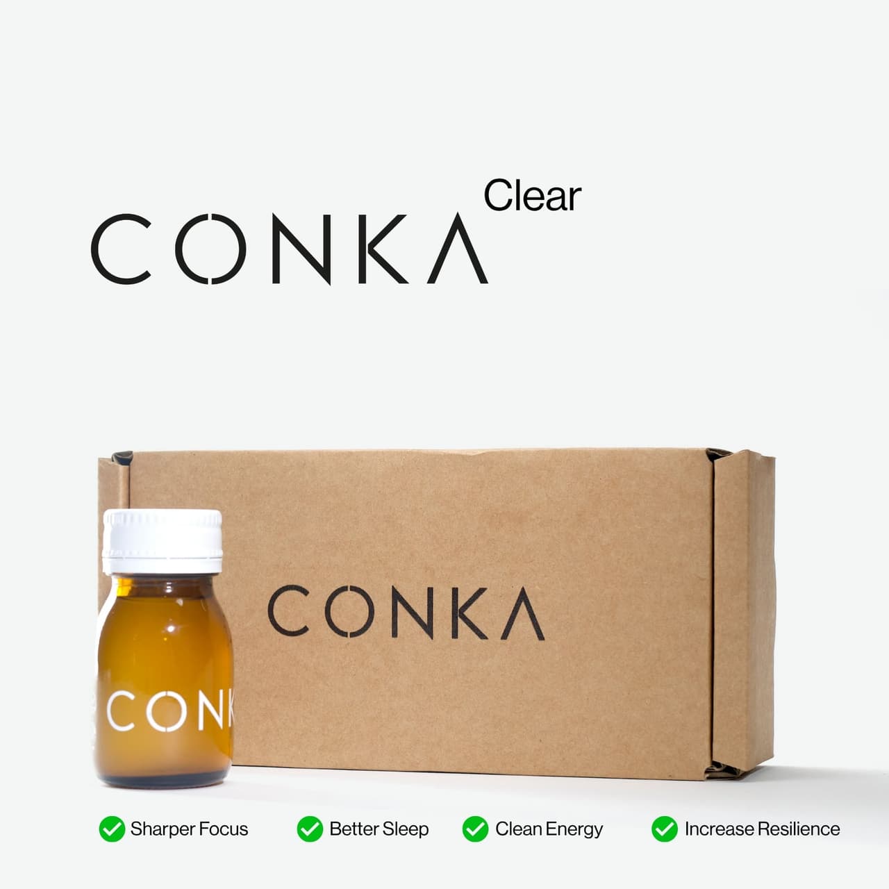 CONKA Clear bottle - view 1