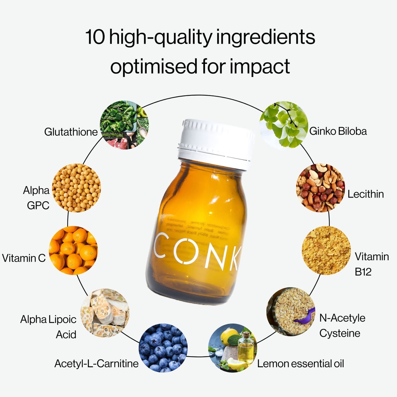 CONKA Clear bottle - view 2