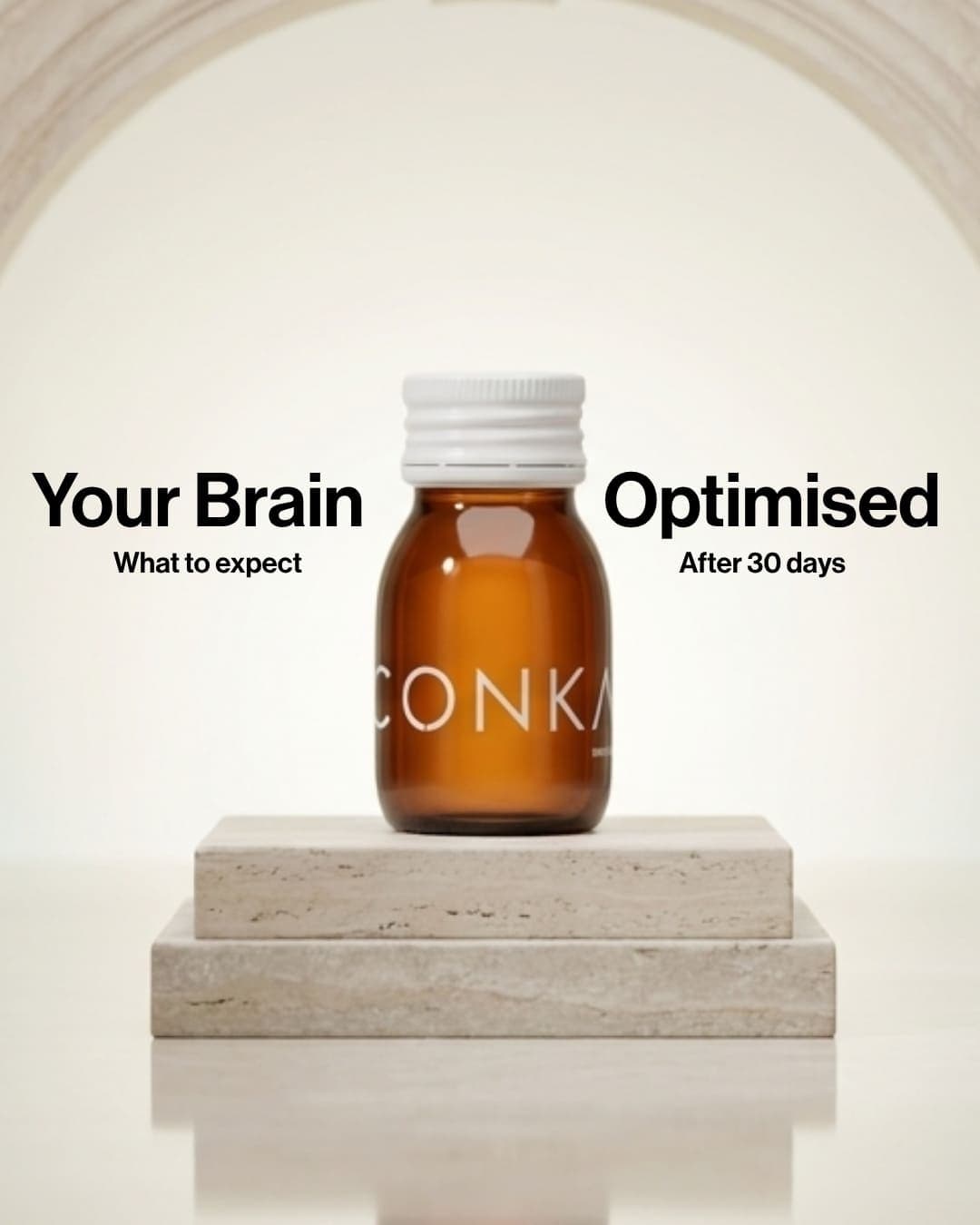CONKA Clear, your brain optimised after 30 days